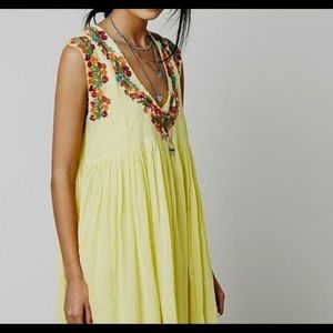 Free People One Modern Mexico Dress w/ Slip - XS